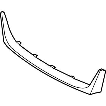 Toyota 52711-0T010 Moulding, Front Bumper