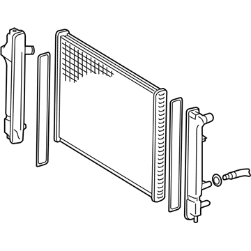 Toyota Prius C Radiator - 16400-21331