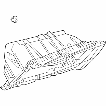 Toyota 55433-0A030-C0 Glove Box Frame