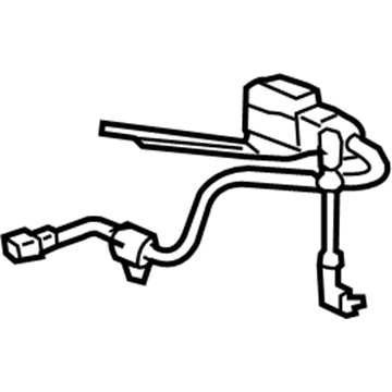 Toyota 89408-60011 Sensor Sub-Assy, Height Control, Rear LH