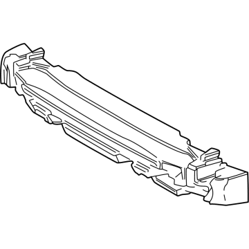 Toyota 52611-0E200 ABSORBER, FR BUMPER