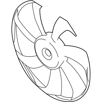 2020 Toyota Yaris Cooling Fan Assembly - 16361-WB001