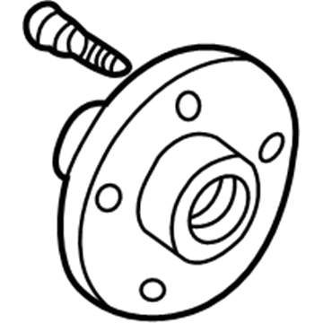 Toyota 43502-06040 Hub