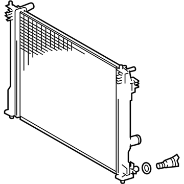 Toyota 16400-F0010 Radiator