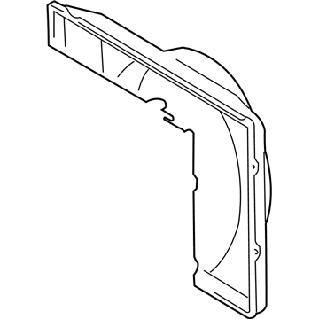 Toyota 16711-07030 Shroud