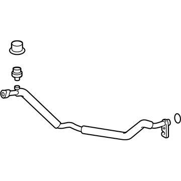 Toyota 88707-47060 Tube Sub-Assembly, Suction