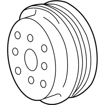 Toyota 16173-31010 Pulley