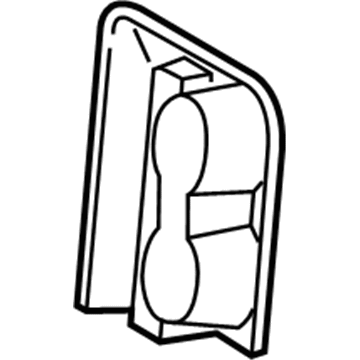 Toyota 71753-0C030-C0 Tray, Front Seat