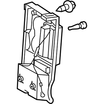 Toyota 71705-0C010-C0 Board Sub-Assy, Front Seat Back