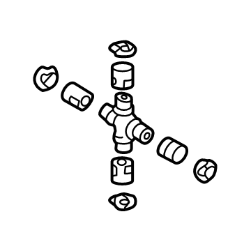 Toyota Universal Joint - 04371-0C095