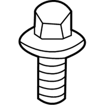 Toyota 90099-04399 Vapor Canister Screw