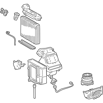 Scion 87030-52391 Evaporator Assembly