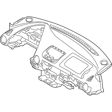 Toyota 55302-WB001 Instrument Panel