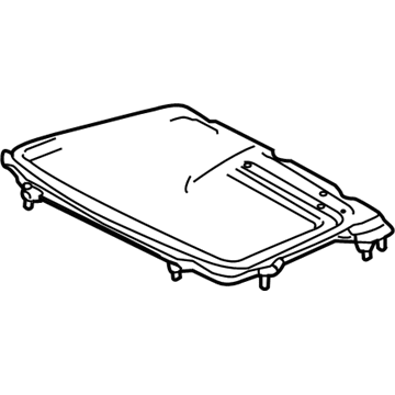 Toyota 63142-12100 Sunroof Reinforcement