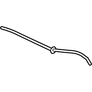 Toyota 90068-33052 Washer Hose, Front Driver Side, Rubber