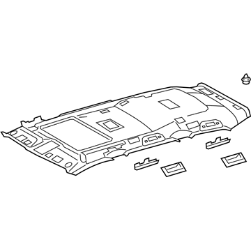 Toyota 63310-60G90-B0 Headliner