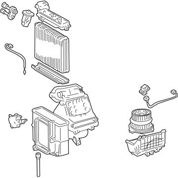 Scion 87030-52410 Evaporator Assembly