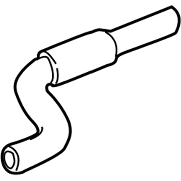 Toyota 16571-20020 Upper Hose