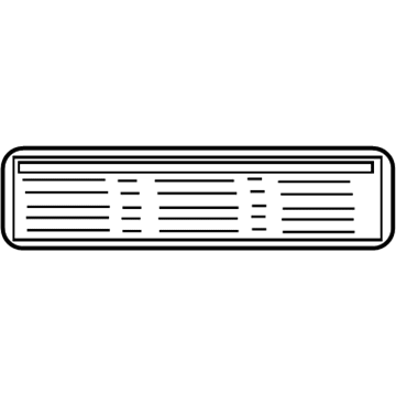 Toyota 11298-0V080 Emission Label