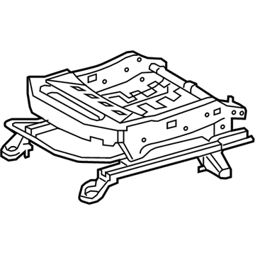 Toyota 71610-47121 Spring Assembly, Front Seat