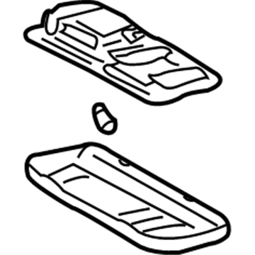 Toyota 81260-12120-B0 Lamp Assembly, Map