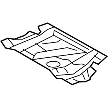 Toyota 58211-48908 Pan, Center Floor