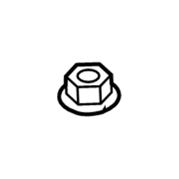 Toyota 90182-A0022 Upper Retainer Nut