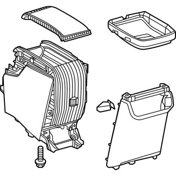 Toyota 58810-0E330-C0 Console Body