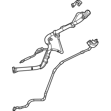 Toyota Grand Highlander Fuel Filler Hose - 77210-0E320