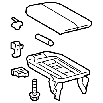 Toyota RAV4 Prime Armrest - 58920-0R020-C1