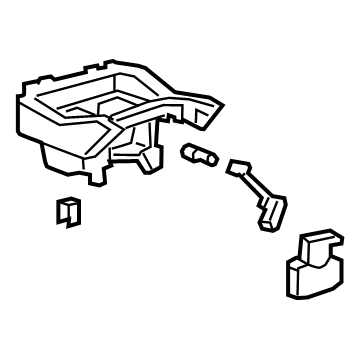 Toyota 58803-0R040-C4 Box Sub-Assembly, CONSOL