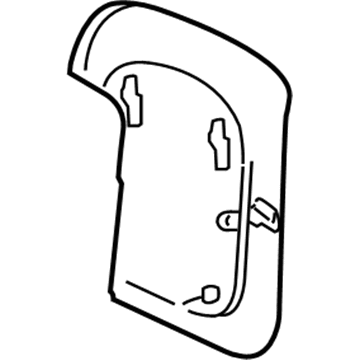 Toyota 71771-AE030-B0 Seat Back Panel