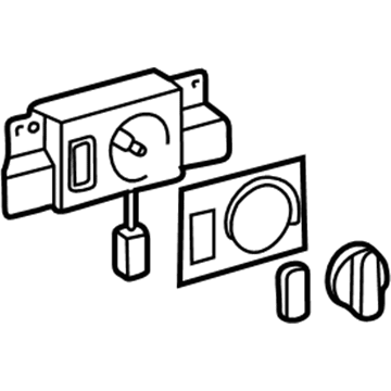 Toyota 55900-60500 Heater Control