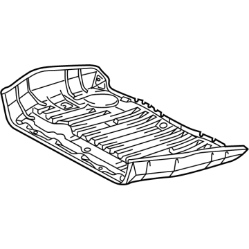 Toyota 58311-08031 Rear Floor Pan