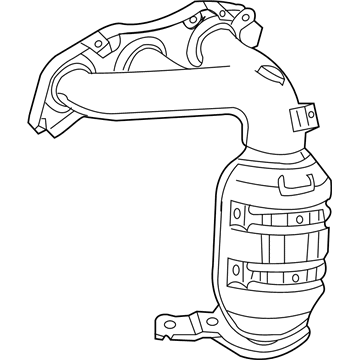 2009 Toyota RAV4 Exhaust Manifold - 17140-0P110