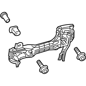 Toyota 69203-52080 Frame Sub-Assembly, Rear D