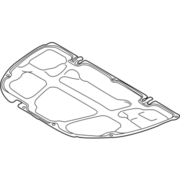 Toyota 53341-42110 INSULATOR, HOOD