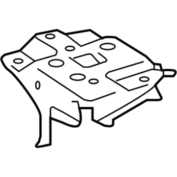 Toyota 53771-06090 Support, Battery Car