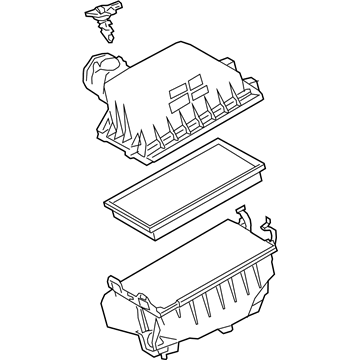 Toyota Camry Air Filter Box - 17700-F0220