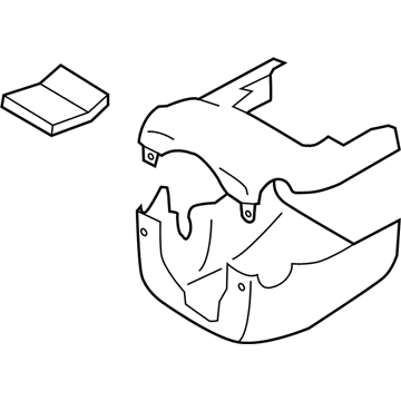 Toyota SU003-07206 Column Cover Assembly