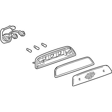 Toyota 81570-04010 High Mount Lamp