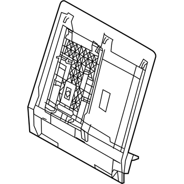 Toyota 79207-0E070-A0 Seat Back Panel