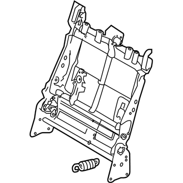 Toyota 79203-0E070 Seat Back Frame