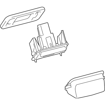 Toyota 81270-0D120 License Lamp