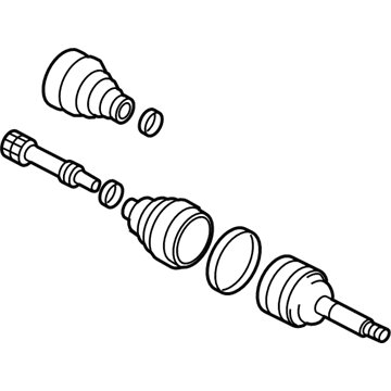 Toyota 43460-69205 Outer Joint Assembly