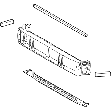 Toyota 53019-0E010 Shutter Assembly