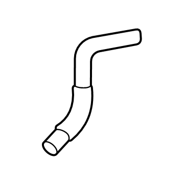 Toyota 16297-70020 By-Pass Hose