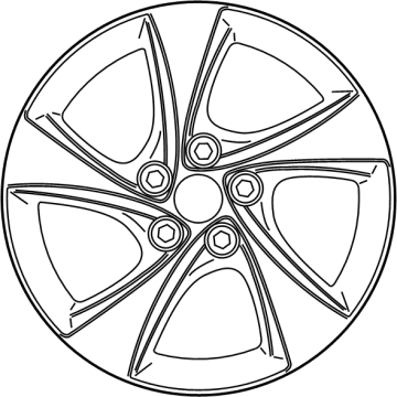 Toyota 42611-F4140 Wheel, Disc