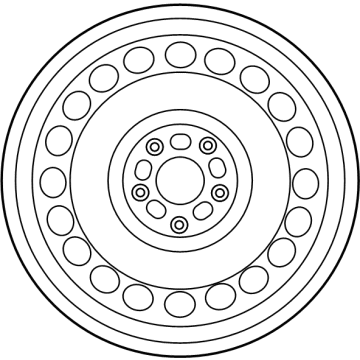 Toyota 42611-10440 Wheel, Disc