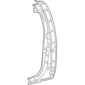 Toyota 61501-04906 Lock Pillar